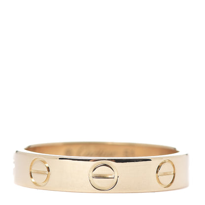 Cartier 18K Yellow Gold 3.5mm LOVE Wedding Band Ring 51 5.75 1 of 6