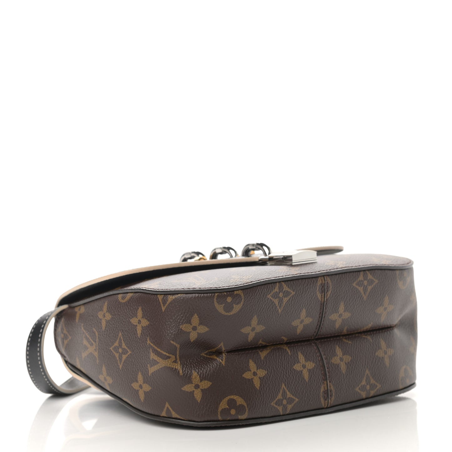 Calfskin Monogram Chain It Bag PM Black