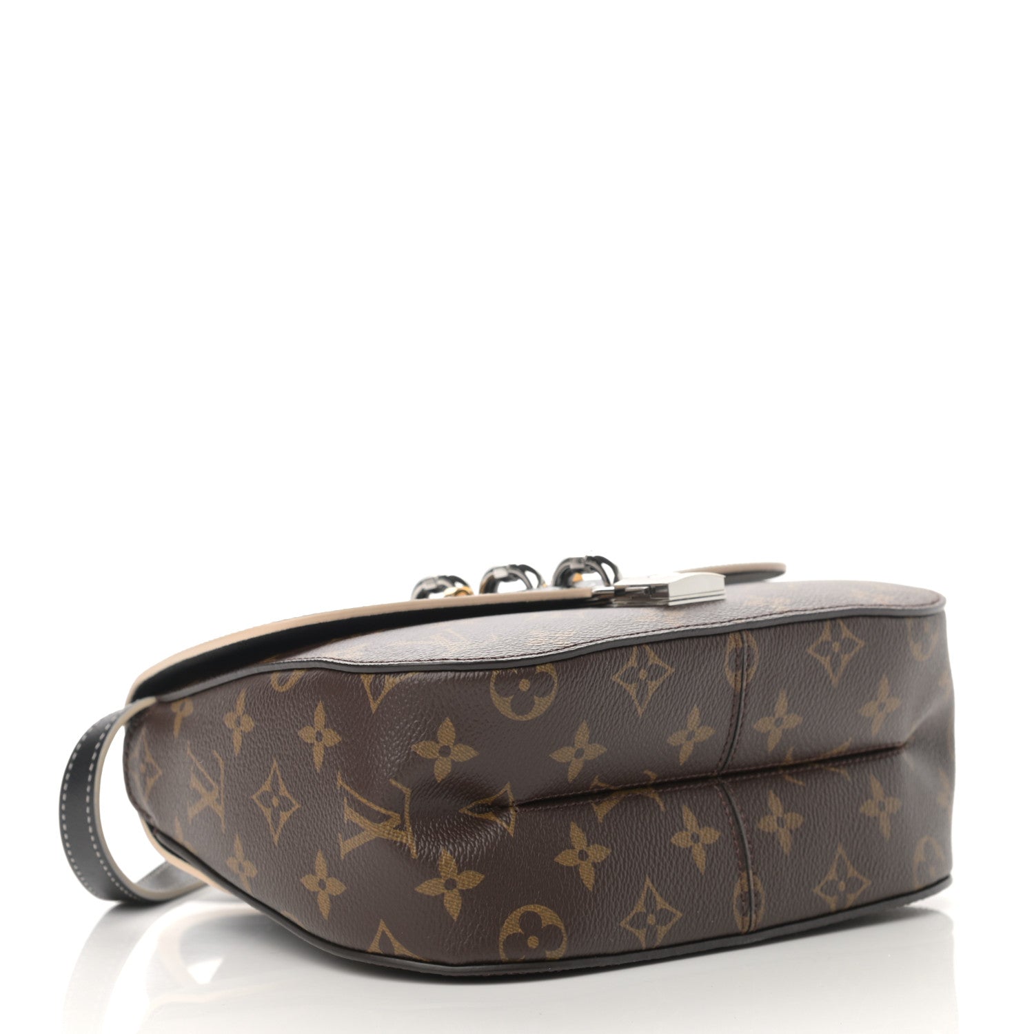 Louis Vuitton Calfskin Monogram Chain It Bag PM Black 4 of 12
