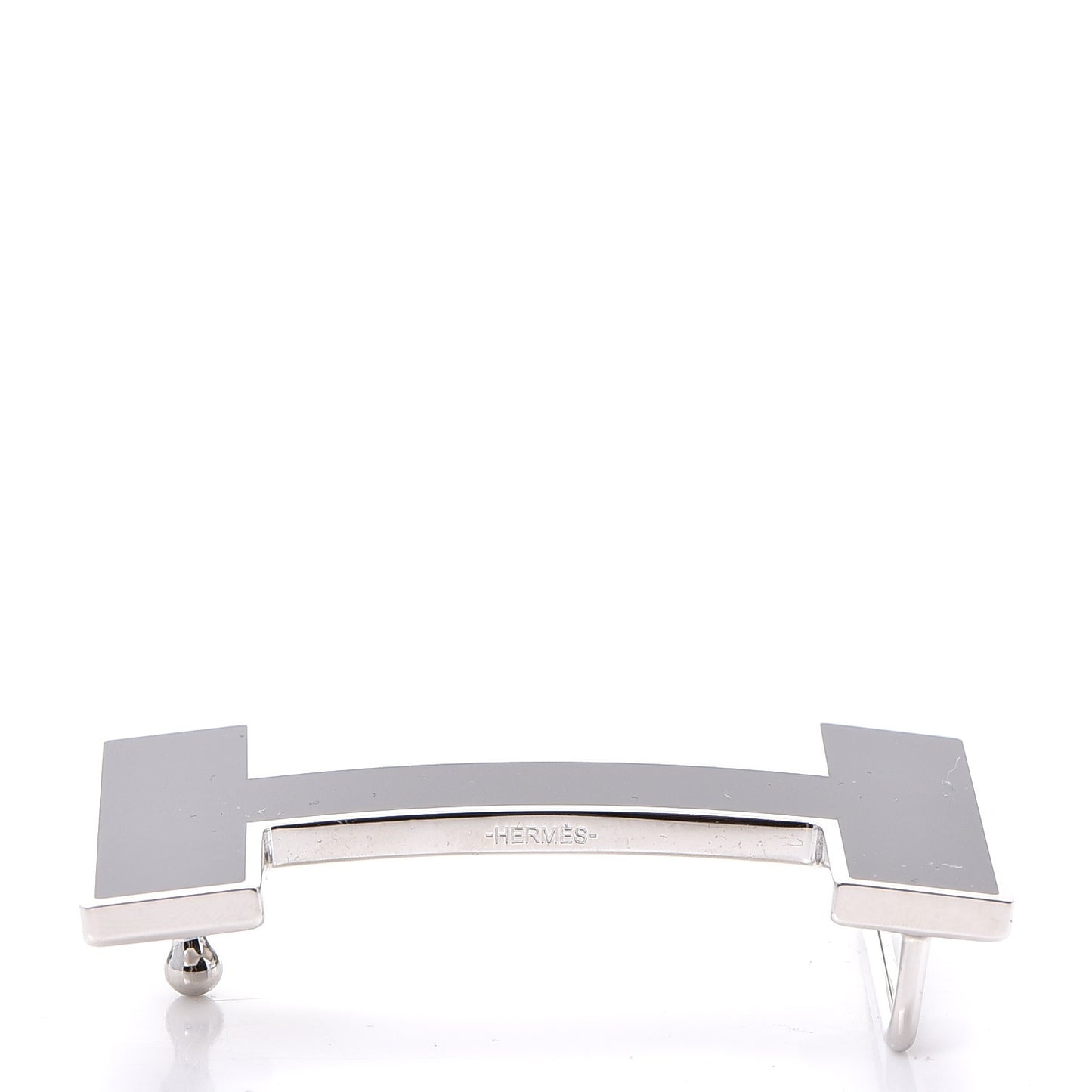 Quizz Enamel H Belt Buckle Black