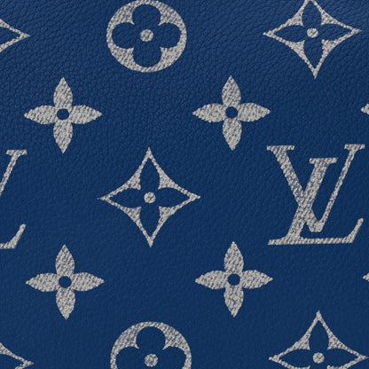 Louis Vuitton Calfskin Monogram Speedy P9 Bandouliere 40 Blue 8 of 10