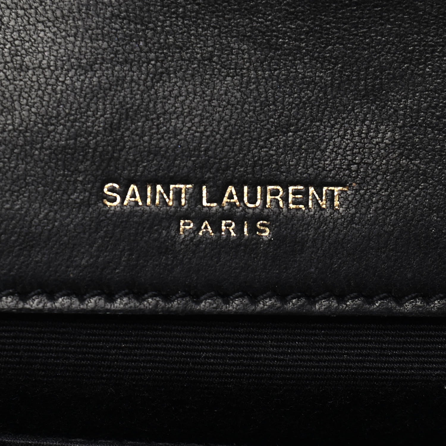 Saint Laurent Lambskin Patchwork Monogram Small Jamie Black 6 of 10