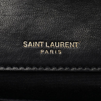 Saint Laurent Lambskin Patchwork Monogram Small Jamie Black 6 of 10
