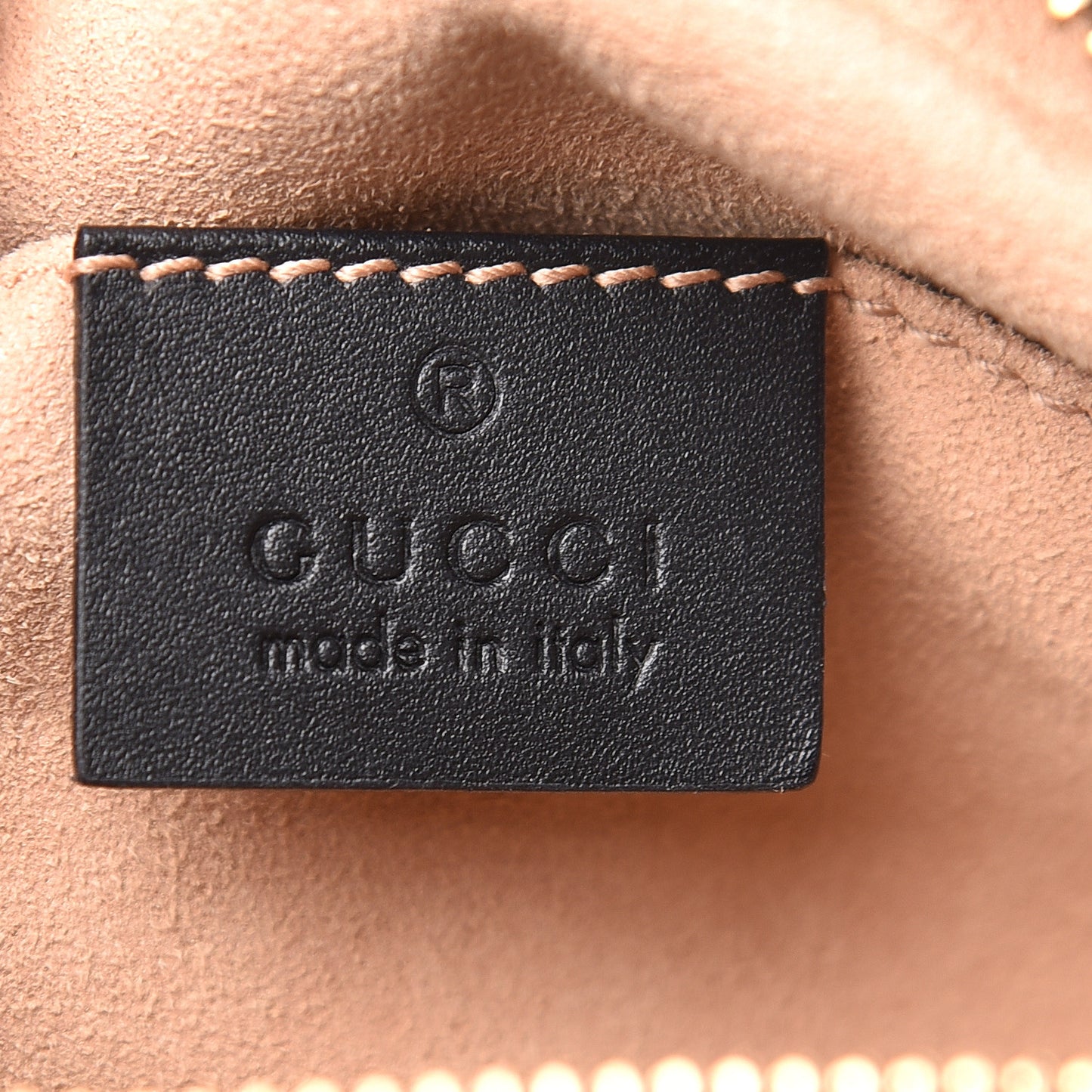 Suede Patent Web Mini Ophidia Shoulder Bag Nocciola Black