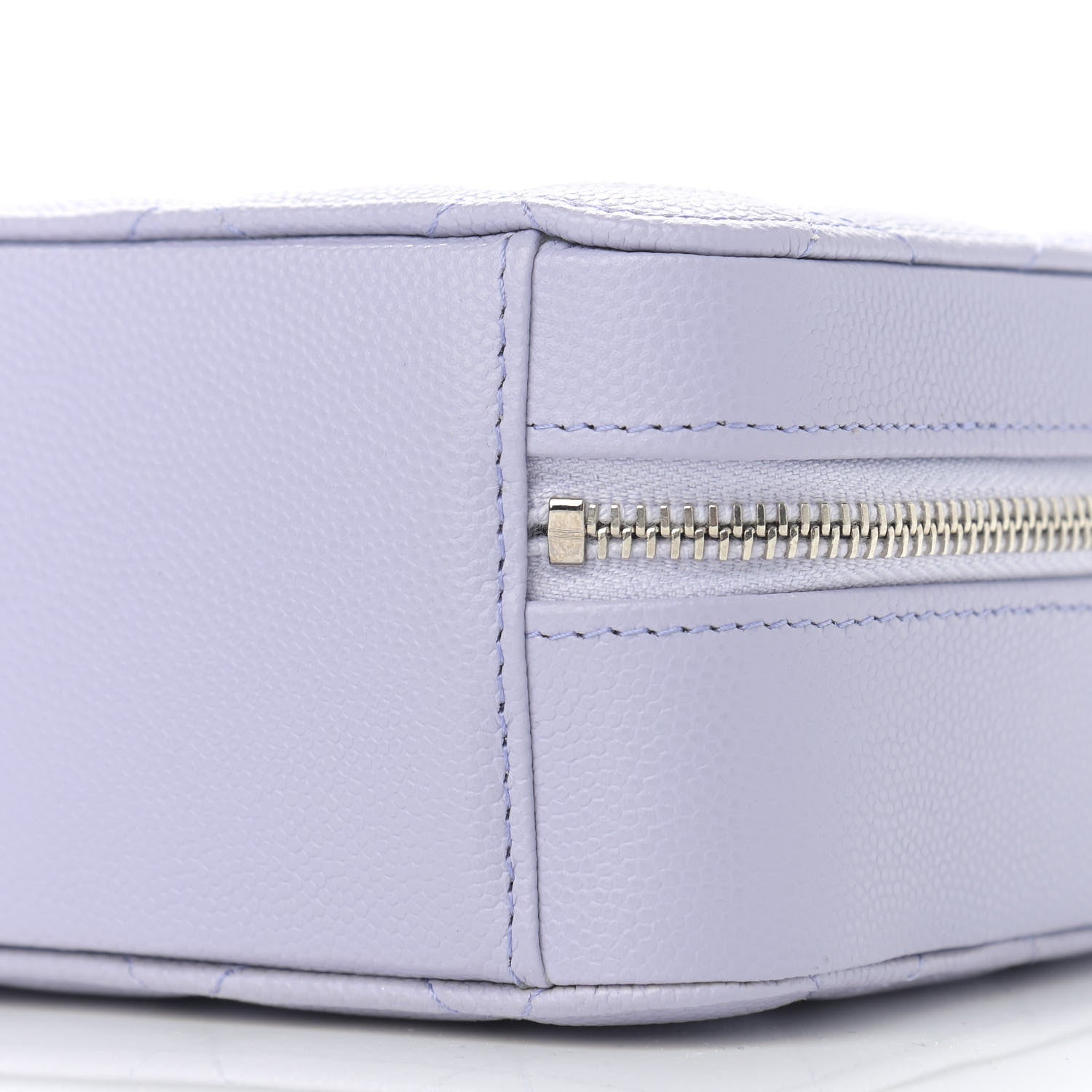 Chanel Caviar Quilted Camera Bag Light Purple 10 of 11