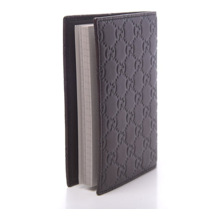 Gucci Guccissima Small Notebook Chocolate 3 of 8