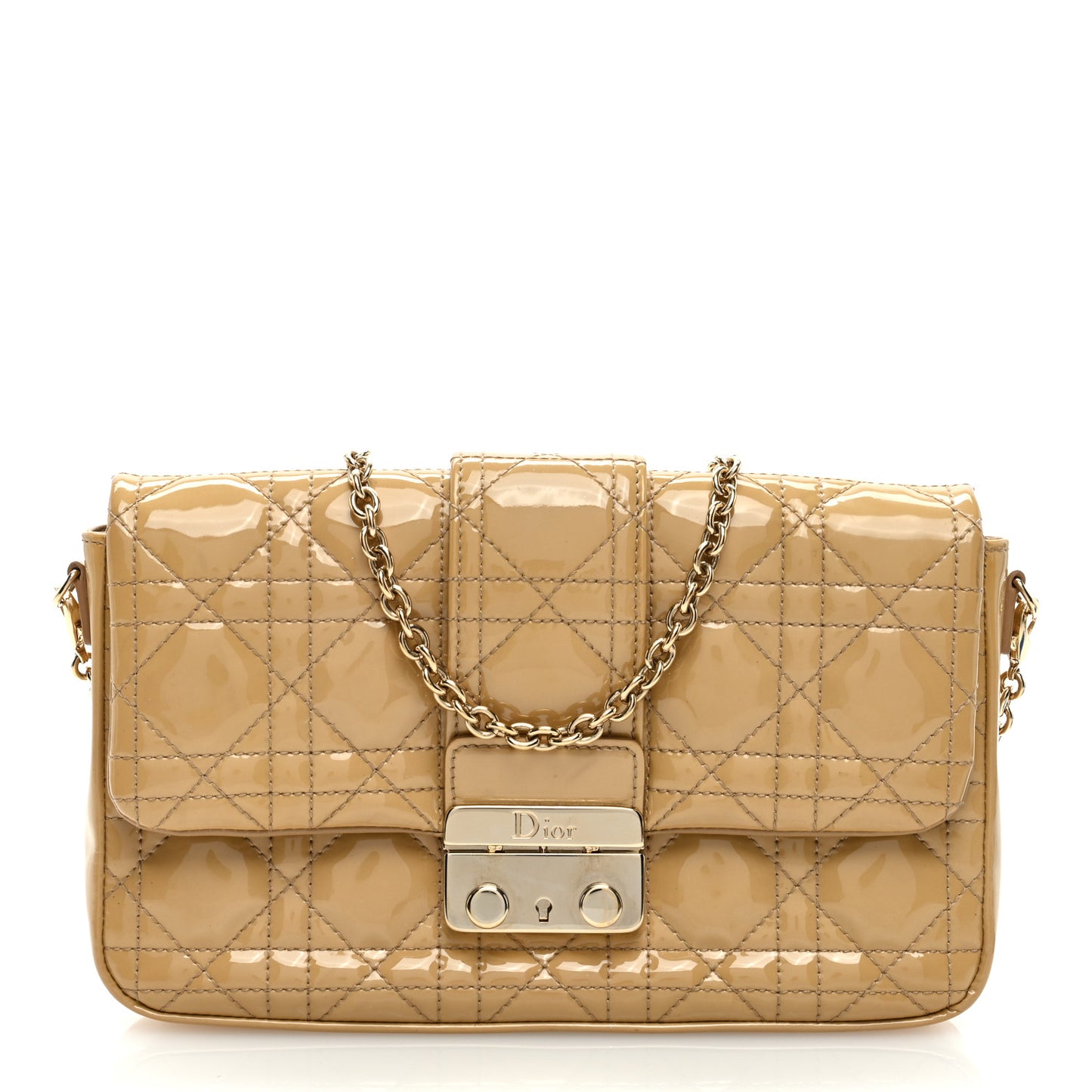 Patent Cannage New Lock Pouch Beige