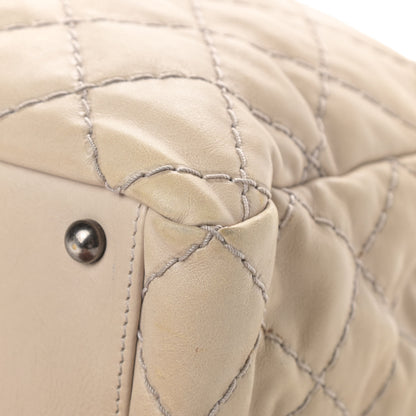 Chanel Calfskin Medium Stitch It Tote Beige 10 of 15