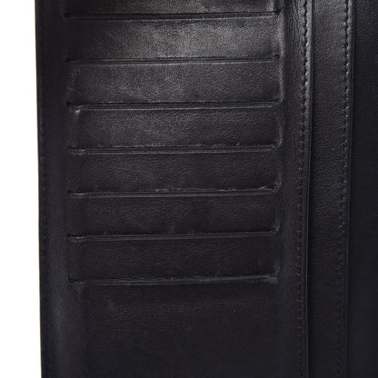 Chanel Lambskin Embossed Logo Yen Wallet Black 7 of 15