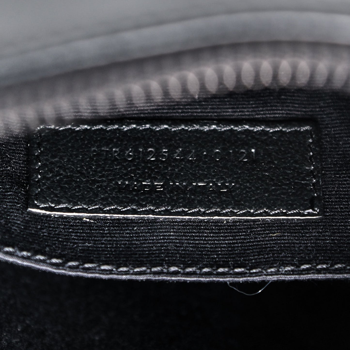 Calfskin Matelasse Monogram Lou Camera Bag Black
