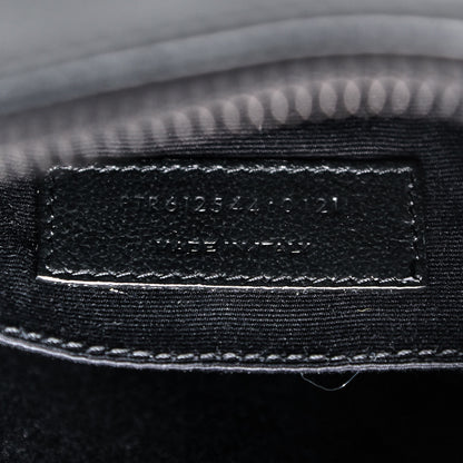 Saint Laurent Calfskin Matelasse Monogram Lou Camera Bag Black 9 of 9