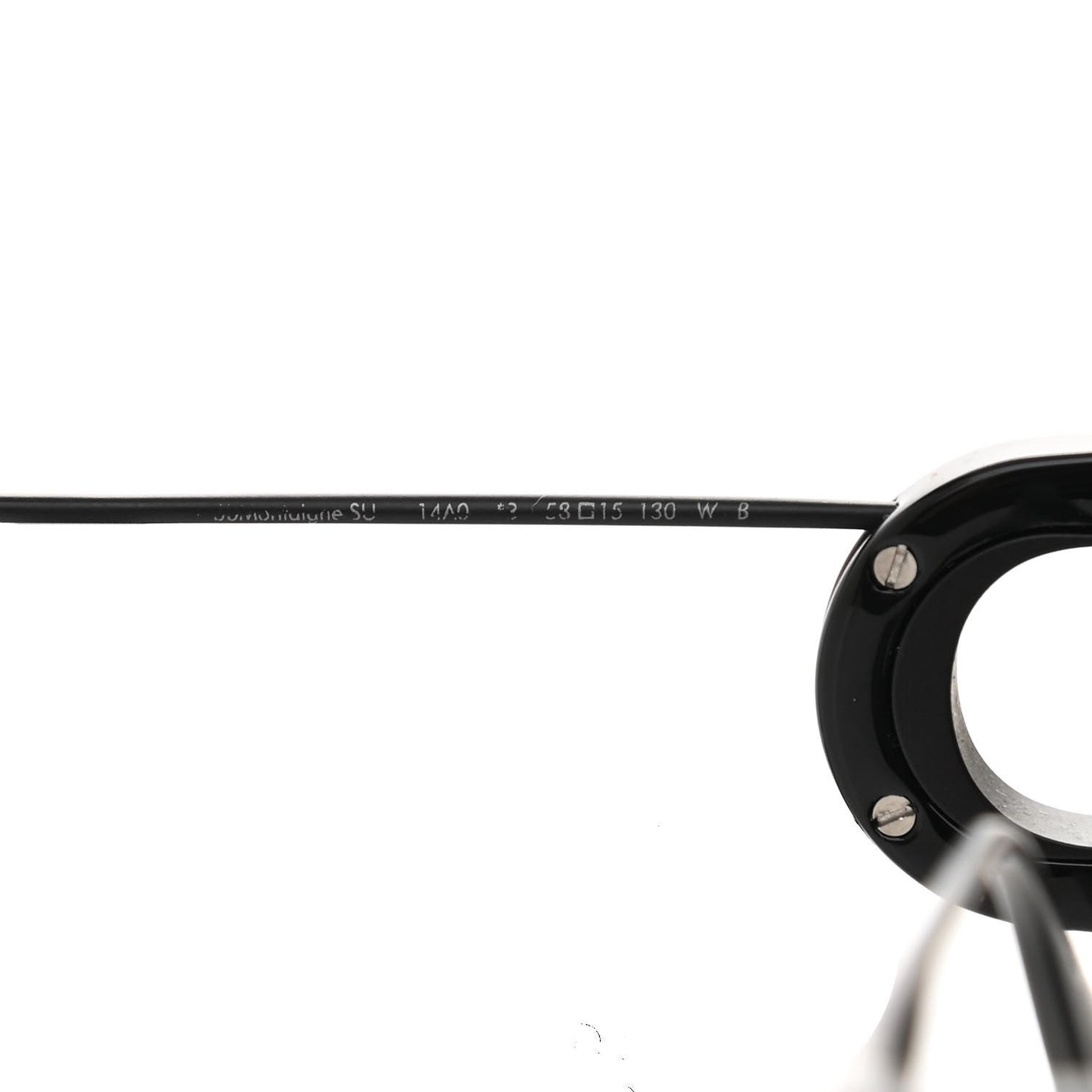 Square 30 Montaigne Sunglasses Black