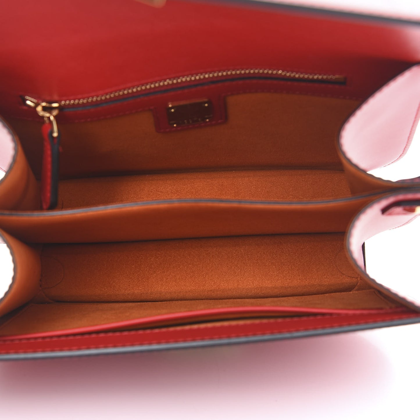 Calfskin Patricia Small Crossbody Bag Red