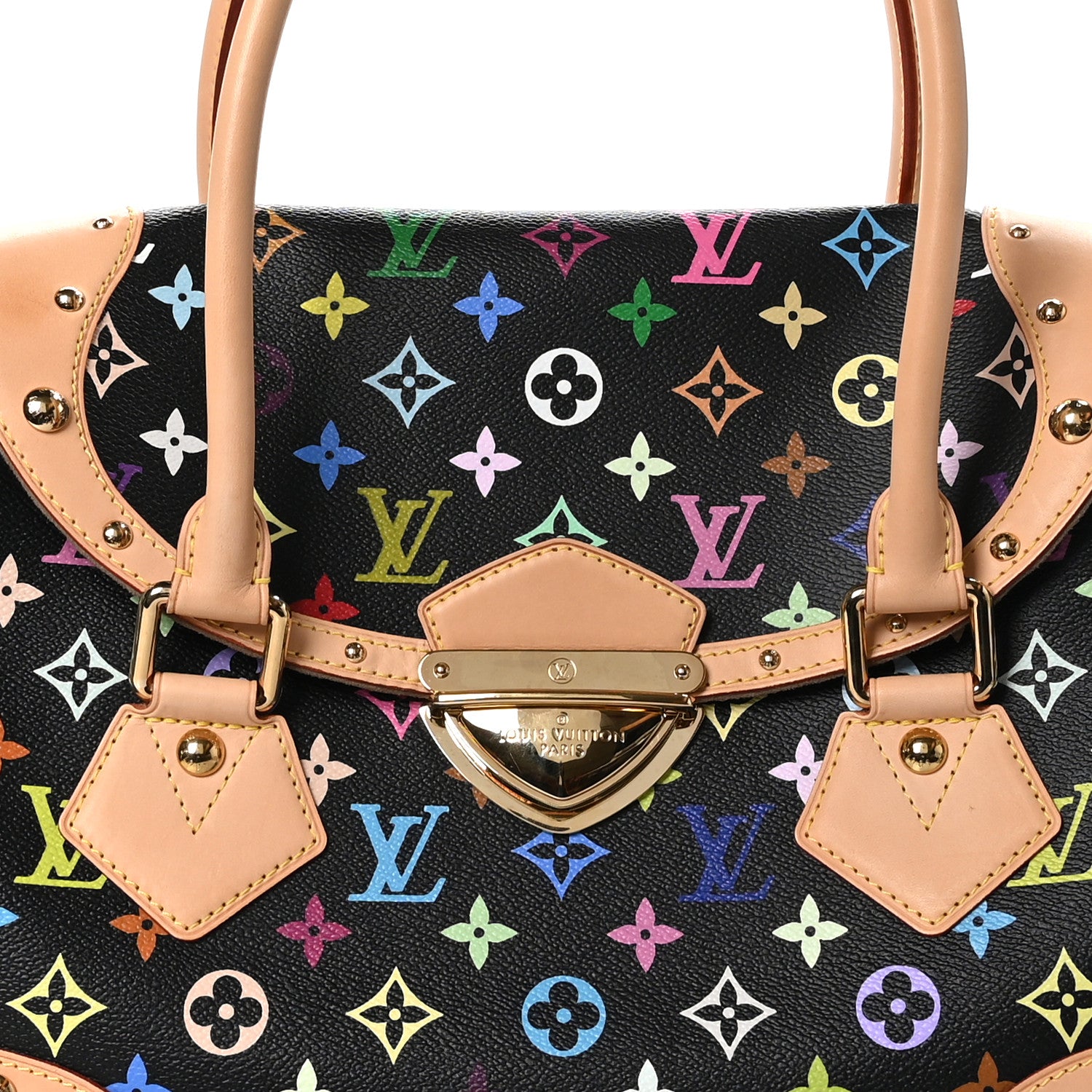 Louis Vuitton Monogram Multicolor Beverly GM Black 7 of 11