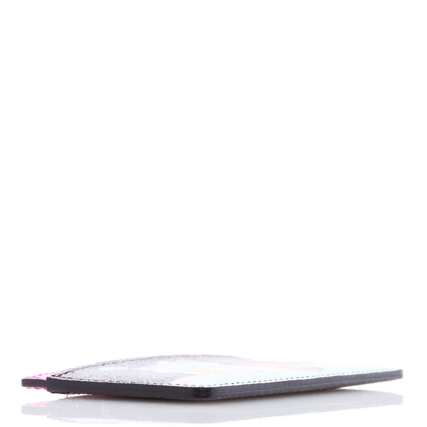 Monogram 2022 Christmas Animation Seoul Cardholder Fuchsia