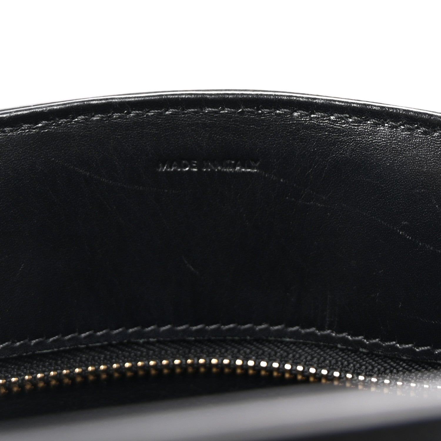 Celine Calfskin Crecy Bucket Bag Black 7 of 10
