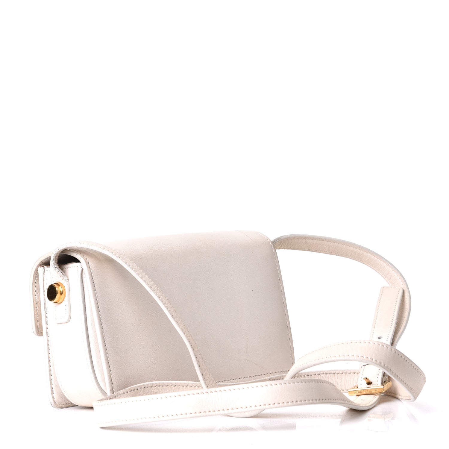 Saint Laurent Calfskin Small Classic Lulu Bag White 2 of 7