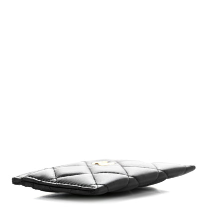 Chanel Lambskin Quilted Card Holder Black 4 of 8