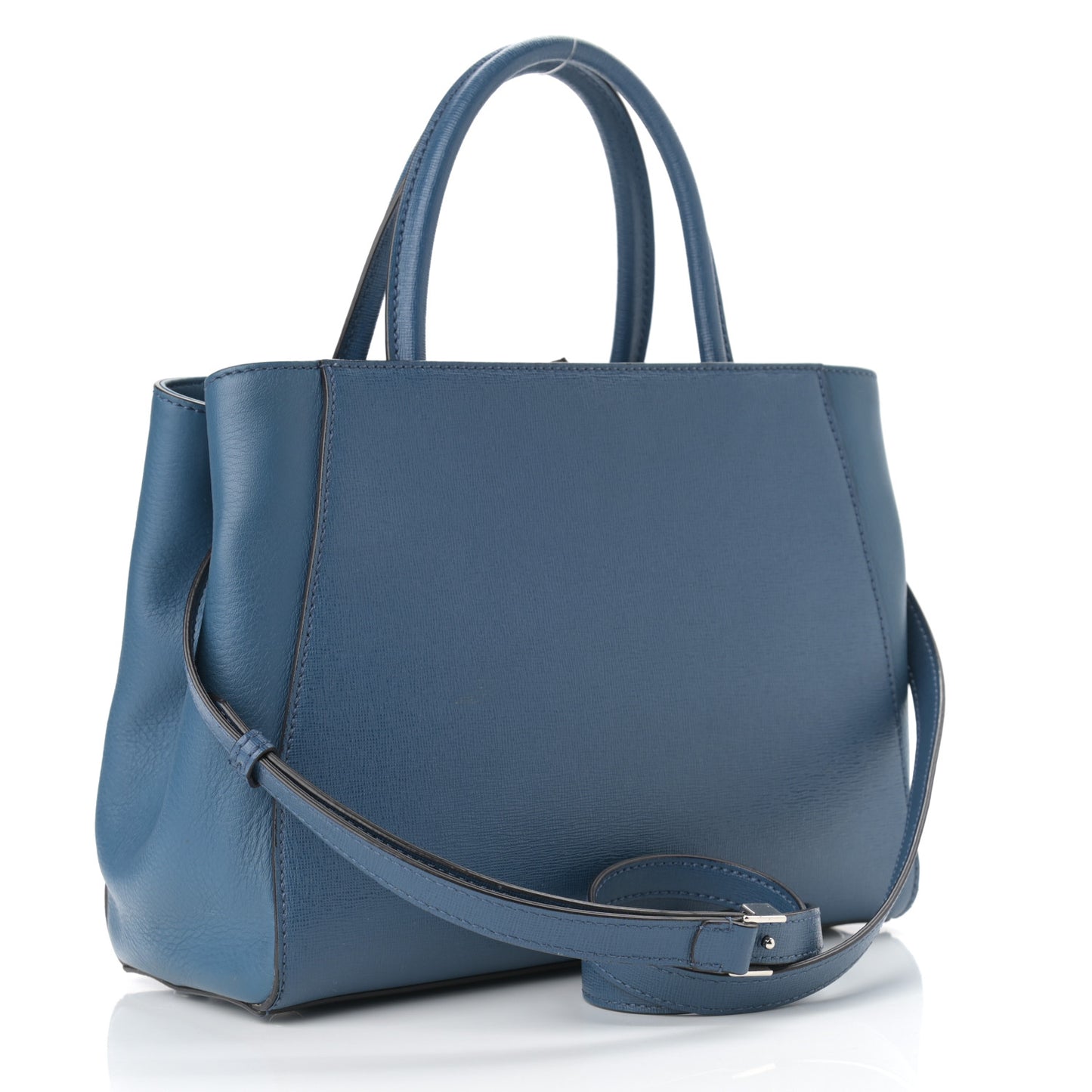 Vitello Elite Petite 2Jours Tote Blue
