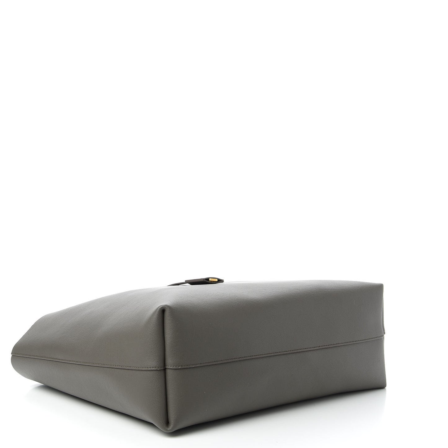 Calfskin Large Shopping Tote Pebble
