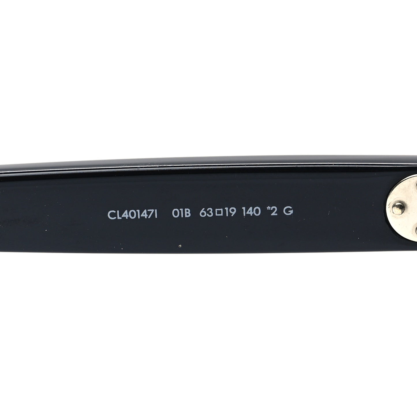Acetate Round Sunglasses CL40147I Black