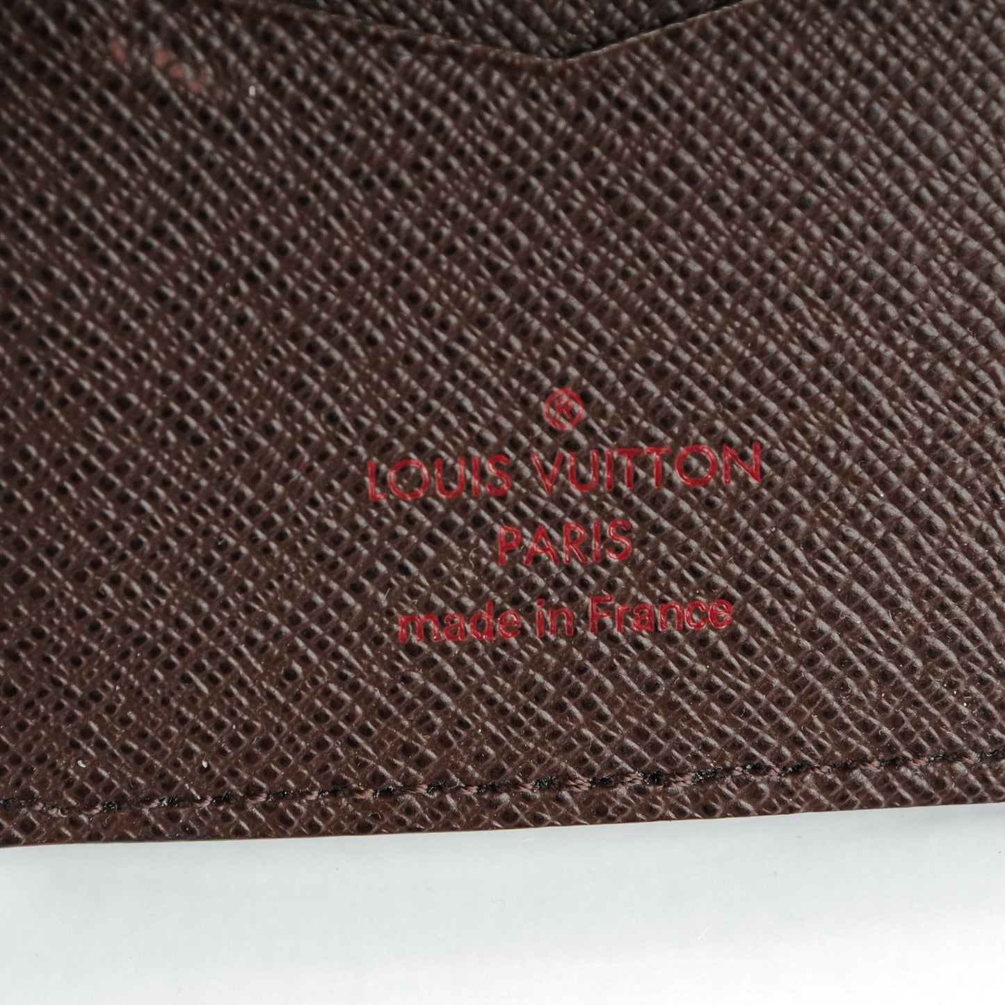 Damier Ebene Pocket Organizer NM