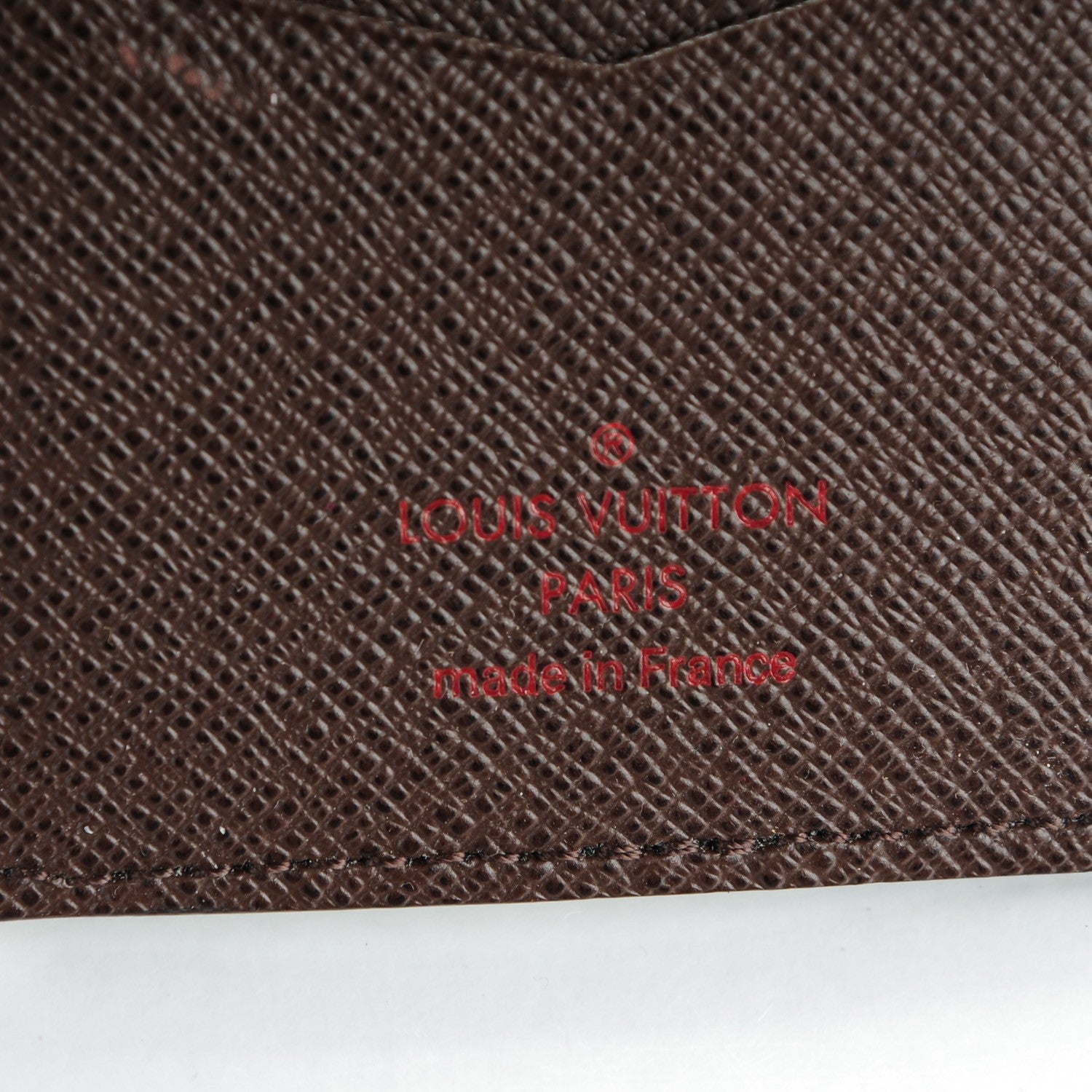 Louis Vuitton Damier Ebene Pocket Organizer NM 6 of 8