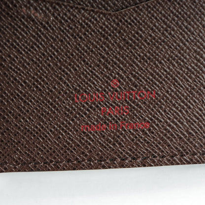 Louis Vuitton Damier Ebene Pocket Organizer NM 6 of 8