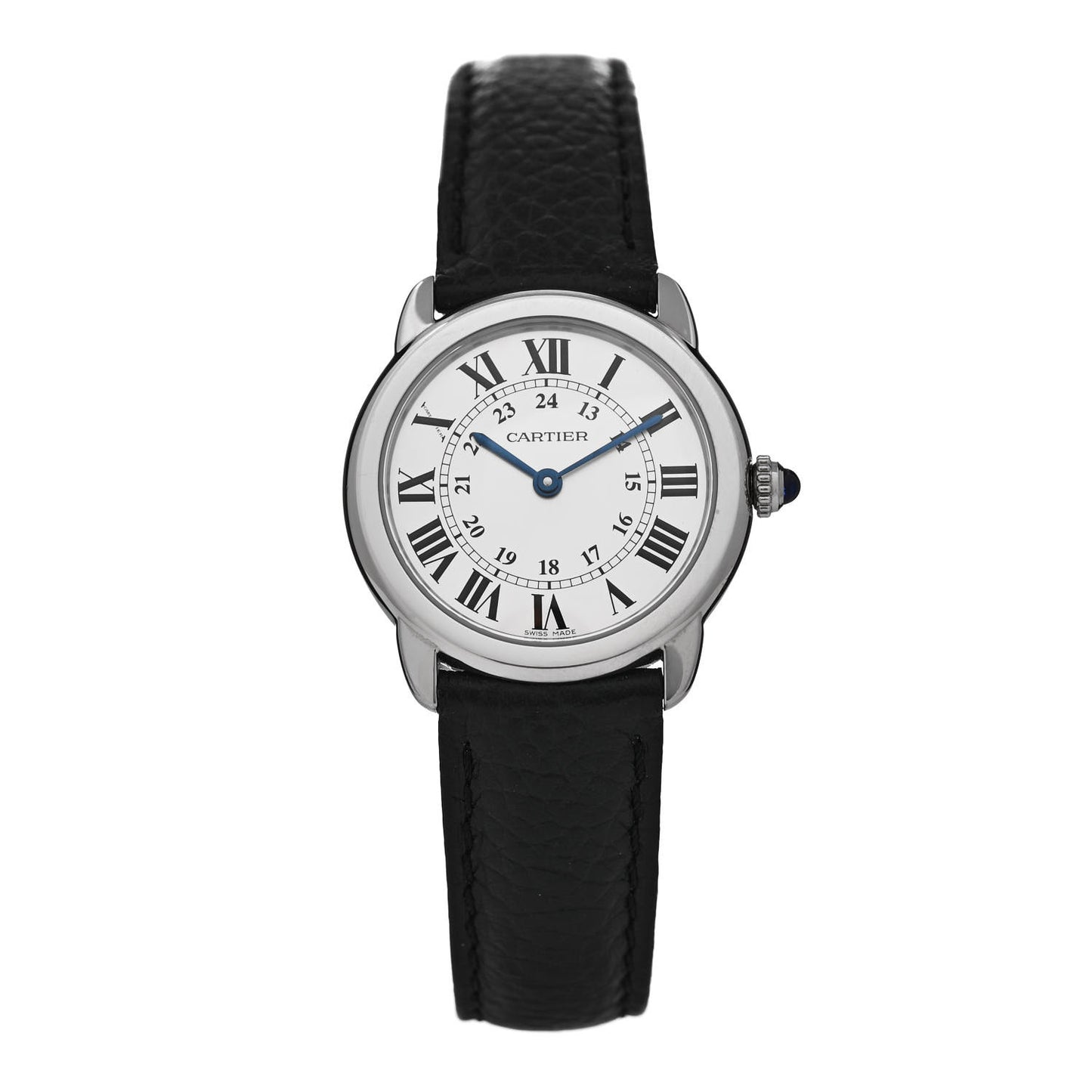 Stainless Steel Calfskin 29mm Ronde Solo Quartz Watch
