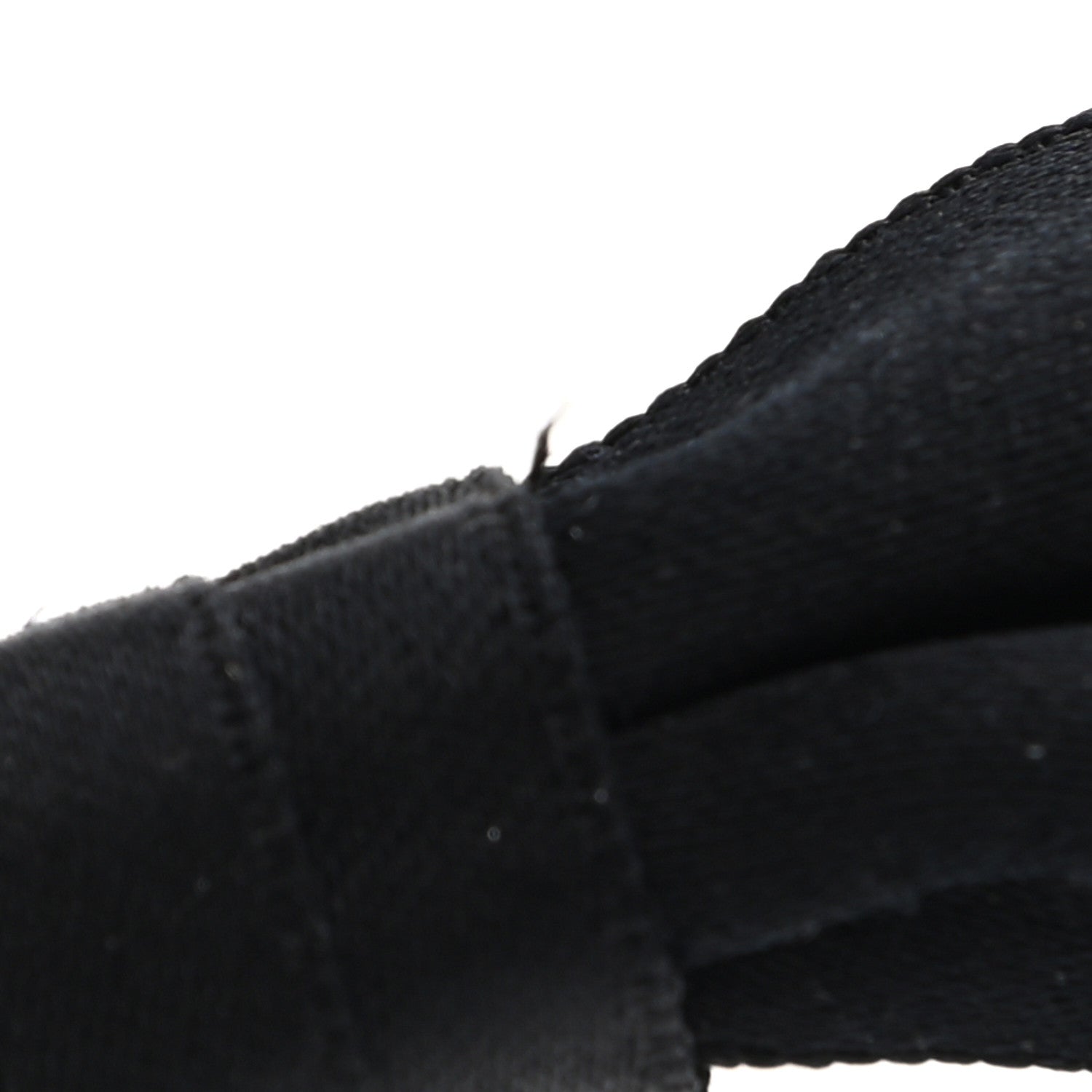 Chanel Satin CC Hair Clip Bow Black 5 of 5