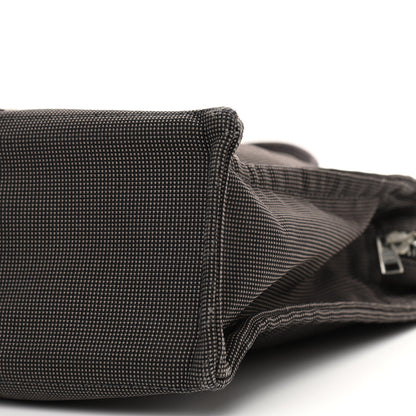 Hermes Canvas Herline Tote MM Grey 9 of 12