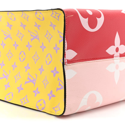 Louis Vuitton Monogram Giant Onthego GM Rouge Rose 8 of 23