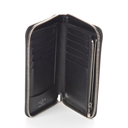 Louis Vuitton Epi Zippy Compact Wallet Black 5 of 9