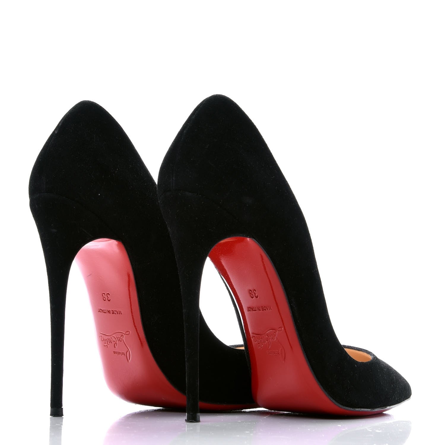 Christian Louboutin Suede So Kate 120 Pumps 38 Black 4 of 10