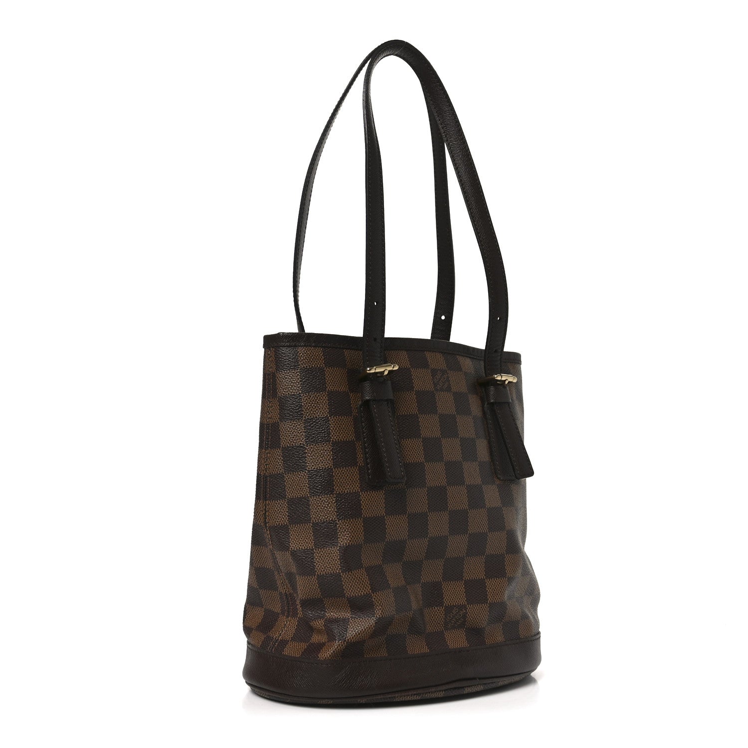 Louis Vuitton Damier Ebene Marais Bucket 23 4 of 10