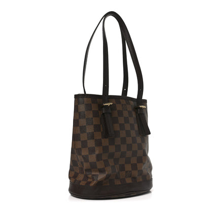 Louis Vuitton Damier Ebene Marais Bucket 23 4 of 10
