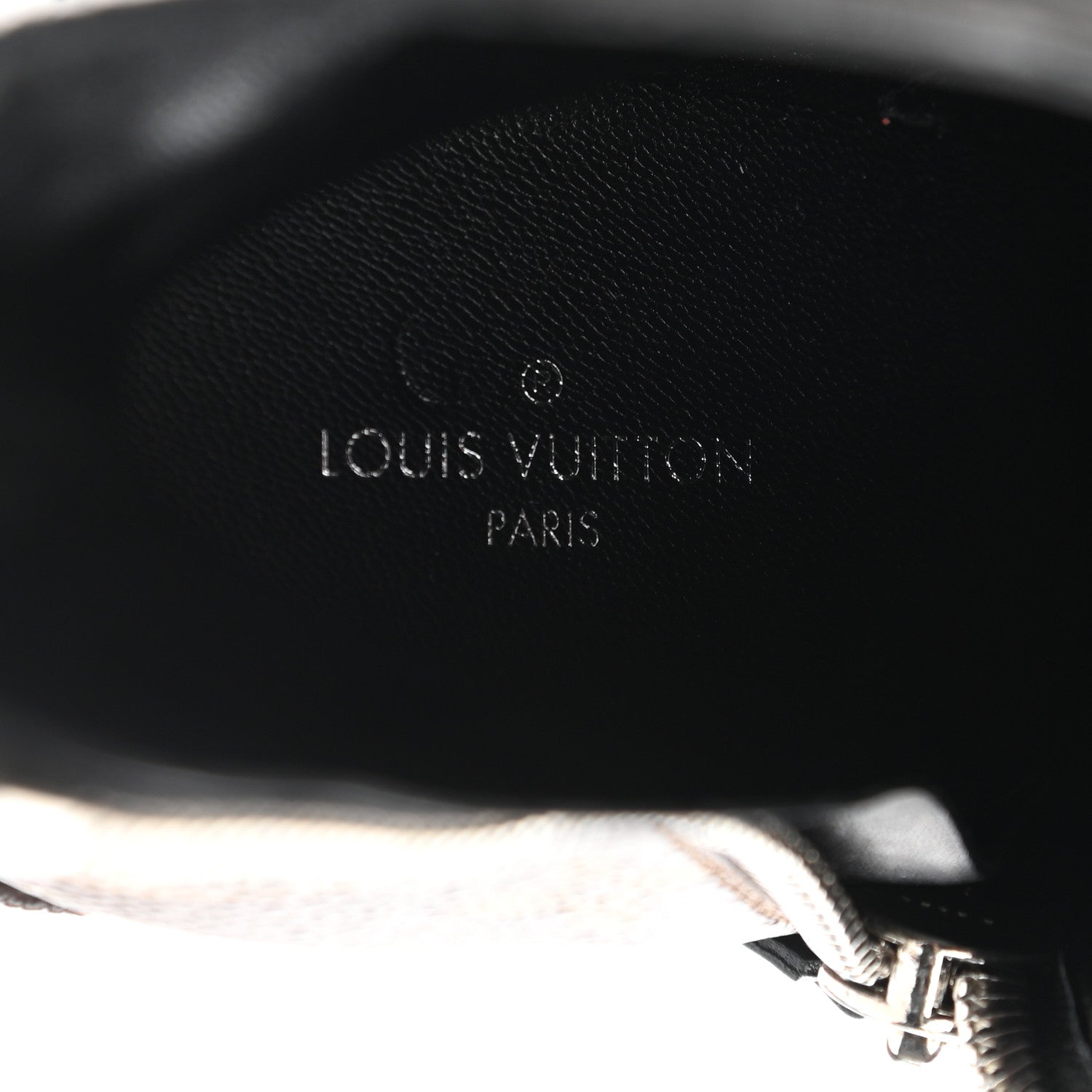Louis Vuitton Calfskin Monogram Janet Ankle Boots 37 Black 7 of 12