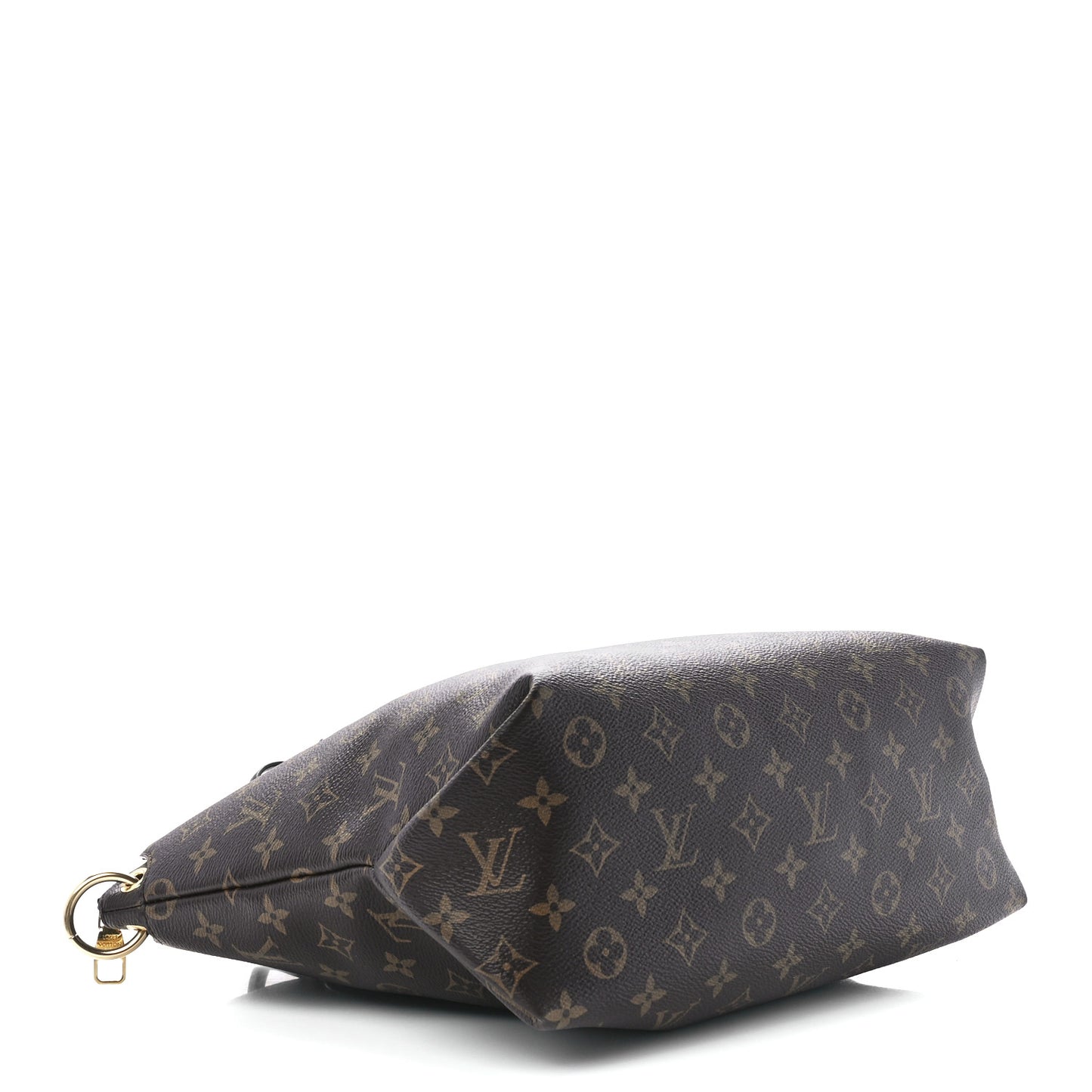 Monogram Flower Zipped Tote MM Black