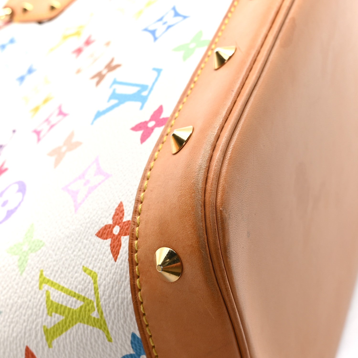 Louis Vuitton Monogram Multicolor Alma White 11 of 13