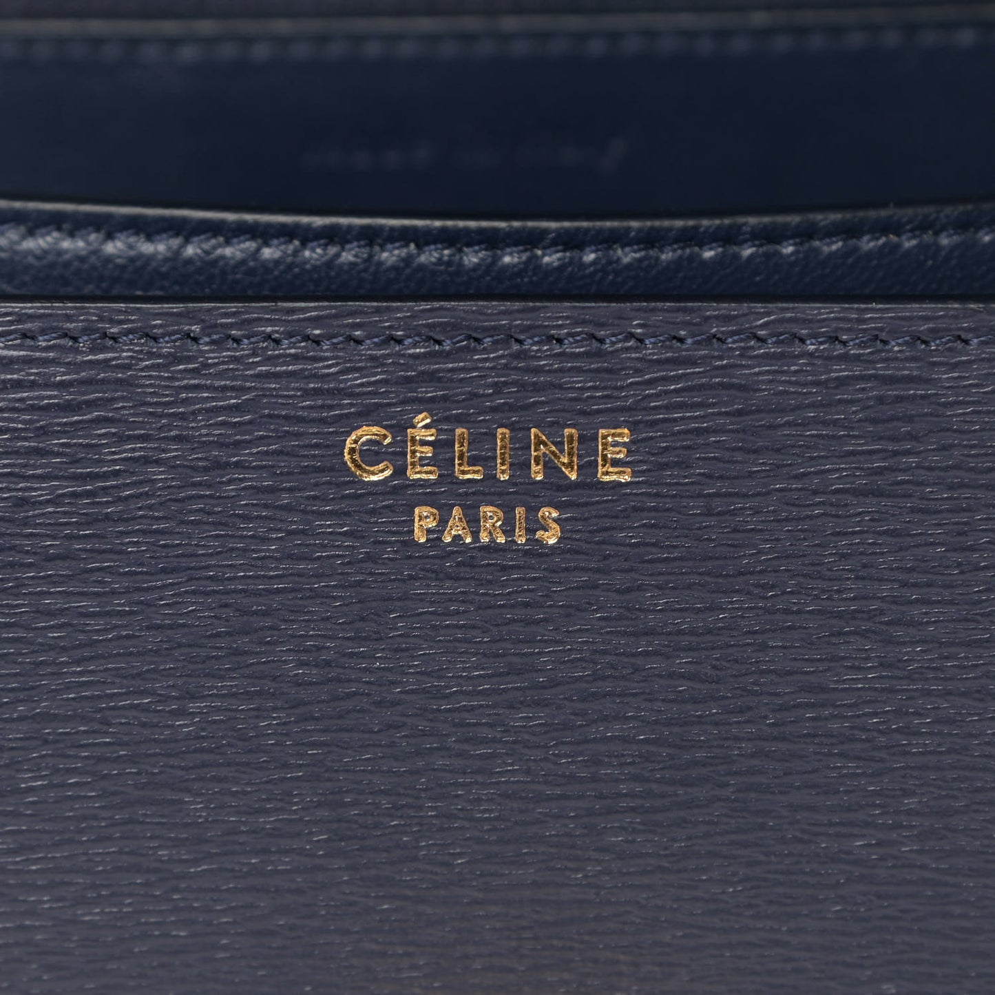 Liege Calfskin Medium Classic Box Flap Bag Dark Blue