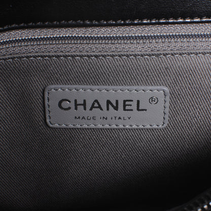 Chanel Lambskin Quilted Large Antik Boy Flap Black 5 of 6