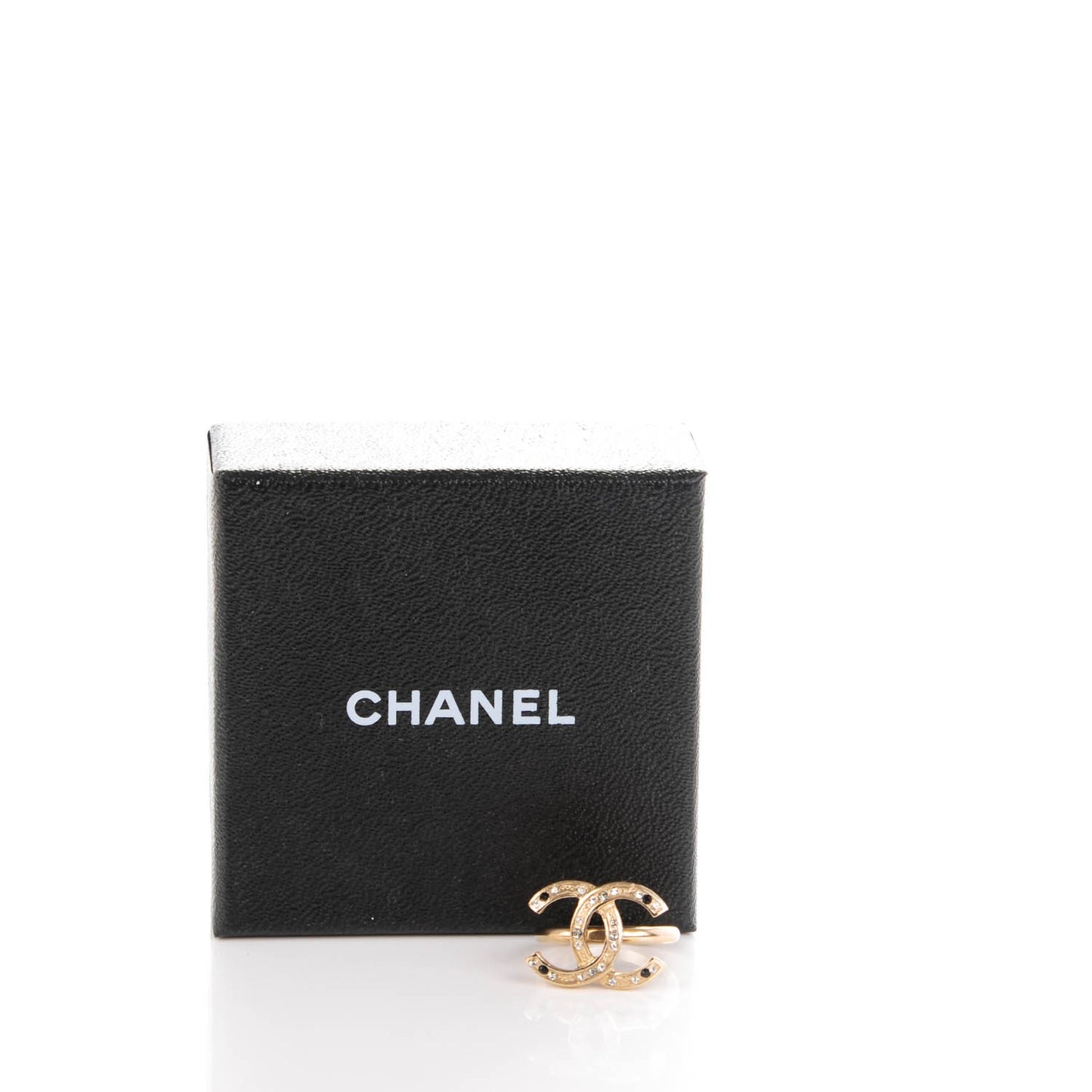 Crystal CC Ring 6 Gold