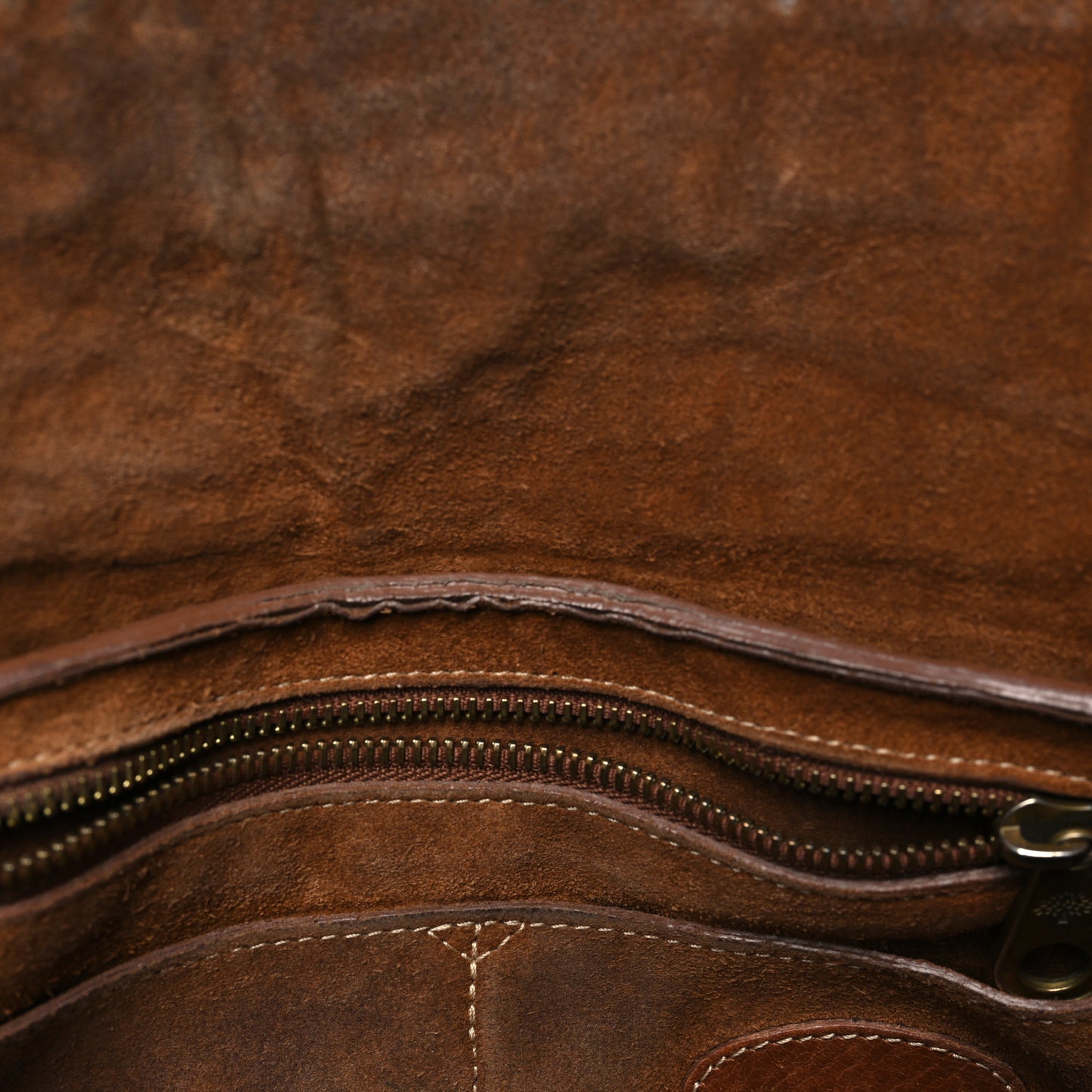Crocodile Embossed Calfskin East West Bayswater Brown