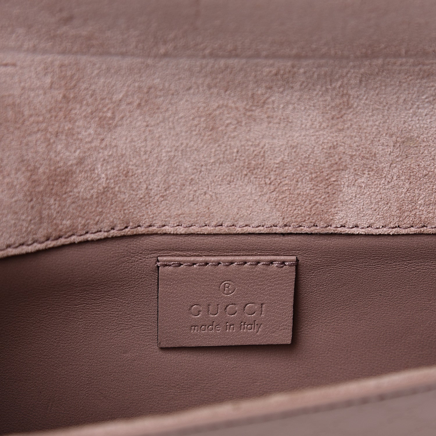 Gucci Patent Microguccissima Small Broadway Clutch Dark Cipria 5 of 11