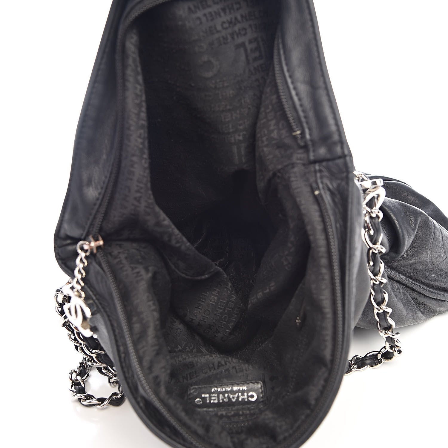 Chanel Lambskin Ultimate Soft Hobo Black 5 of 11