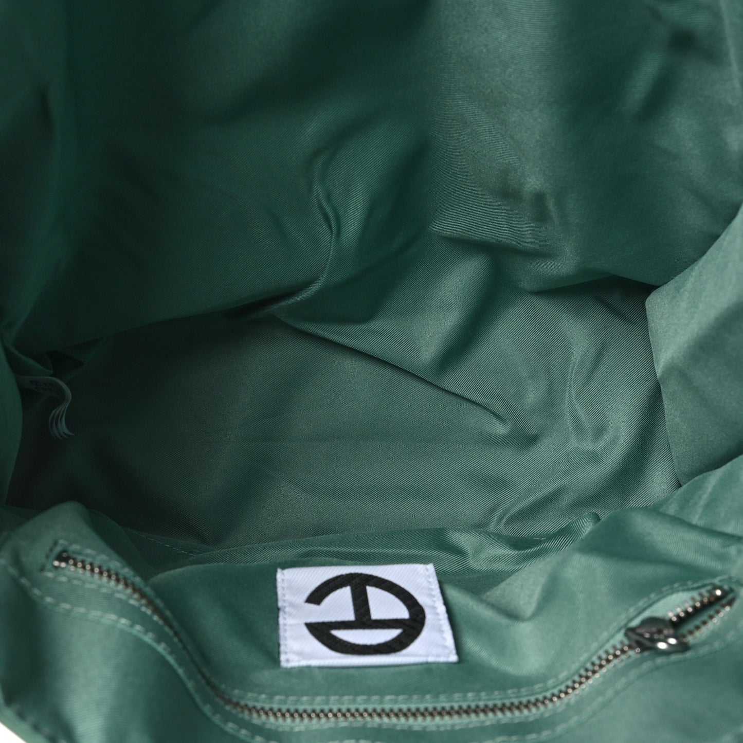 Vegan Leather Medium Shopping Bag Sage