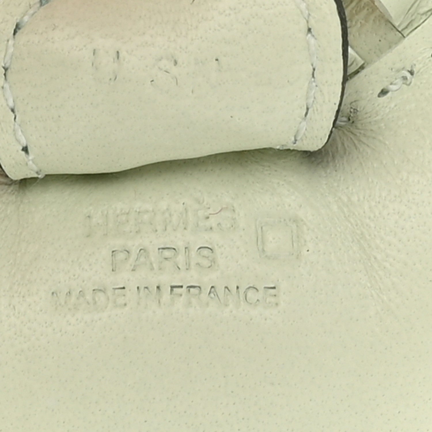 Hermes Milo Lambskin Matte Alligator Touch Grigri Rodeo Horse Bag Charm PM Vert Fizz Vert D'eau 3 of 4