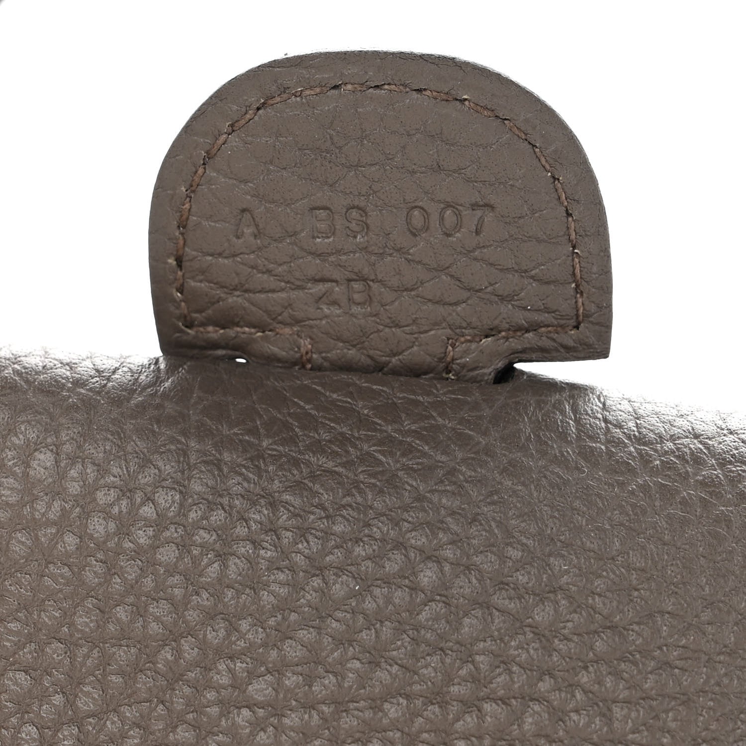 Hermes Taurillon Clemence Evelyne III GM Etain 7 of 10
