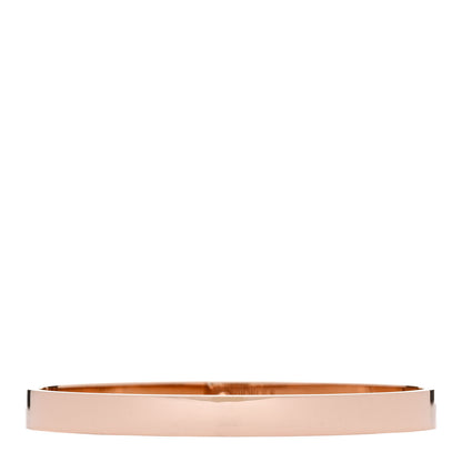 Hermes 18K Rose Gold Diamond PM Kelly Pave Bracelet SH 2 of 4