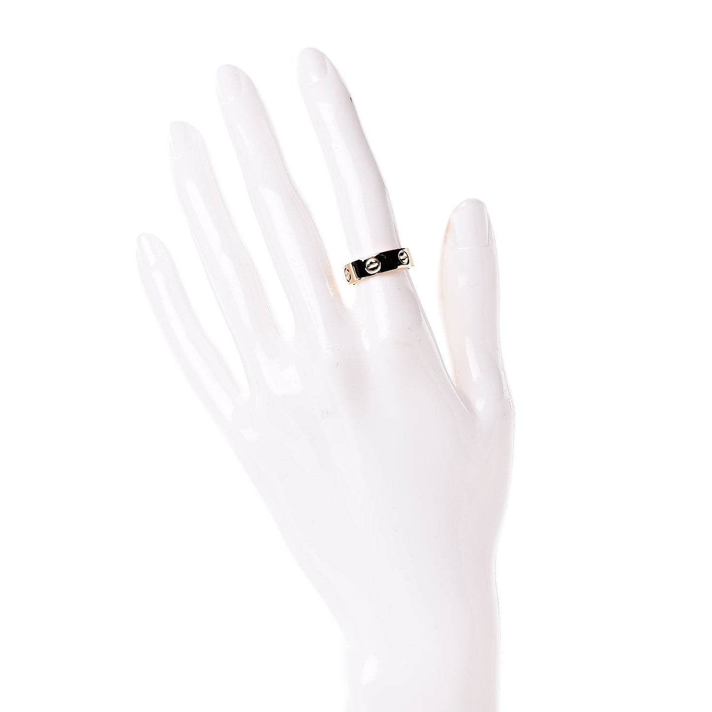 18K Yellow Gold 5.5mm LOVE Ring 50 5.25